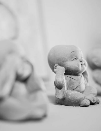 Kleine Buddhas, Studio Dekoration